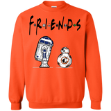 Sweatshirts Orange / Small Droid Friends Crewneck Sweatshirt