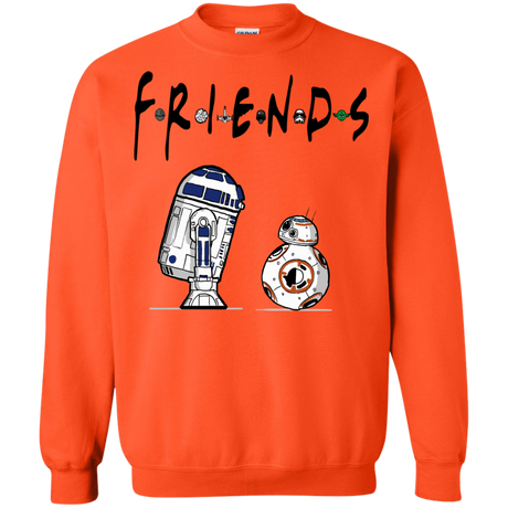 Sweatshirts Orange / Small Droid Friends Crewneck Sweatshirt