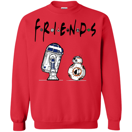 Sweatshirts Red / Small Droid Friends Crewneck Sweatshirt