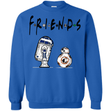 Sweatshirts Royal / Small Droid Friends Crewneck Sweatshirt
