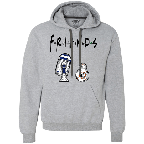 Sweatshirts Sport Grey / Small Droid Friends Premium Fleece Hoodie