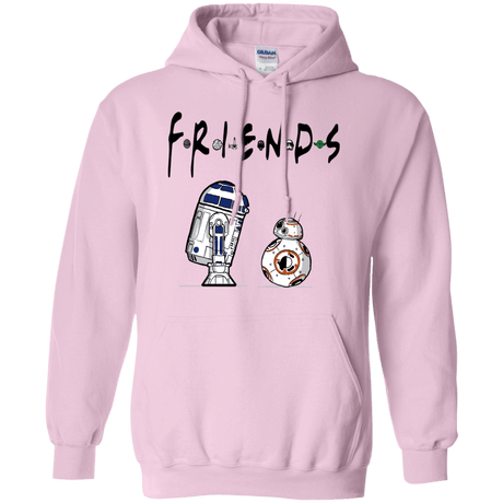 Sweatshirts Light Pink / Small Droid Friends Pullover Hoodie