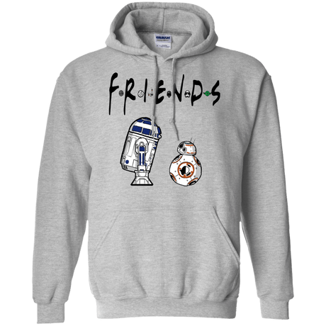 Sweatshirts Sport Grey / Small Droid Friends Pullover Hoodie