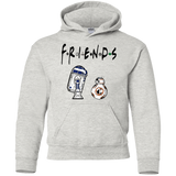 Sweatshirts Ash / YS Droid Friends Youth Hoodie