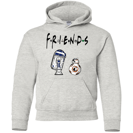 Sweatshirts Ash / YS Droid Friends Youth Hoodie