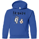 Sweatshirts Royal / YS Droid Friends Youth Hoodie