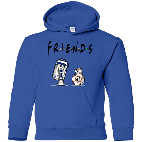 Sweatshirts Royal / YS Droid Friends Youth Hoodie