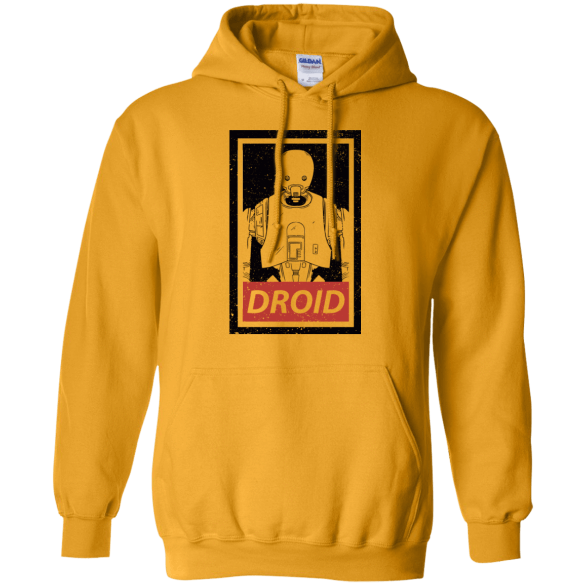 Sweatshirts Gold / Small Droid Pullover Hoodie