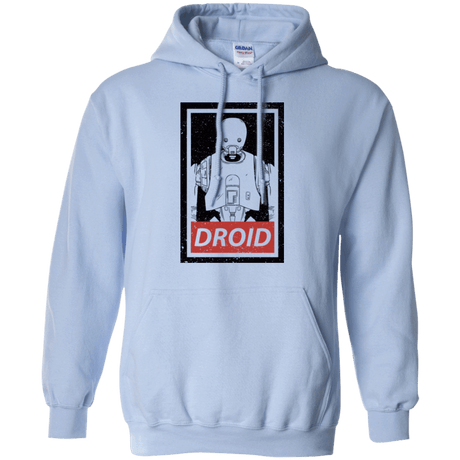 Sweatshirts Light Blue / Small Droid Pullover Hoodie