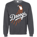 Sweatshirts Dark Heather / Small Droogs Crewneck Sweatshirt