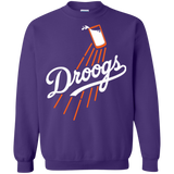 Sweatshirts Purple / Small Droogs Crewneck Sweatshirt