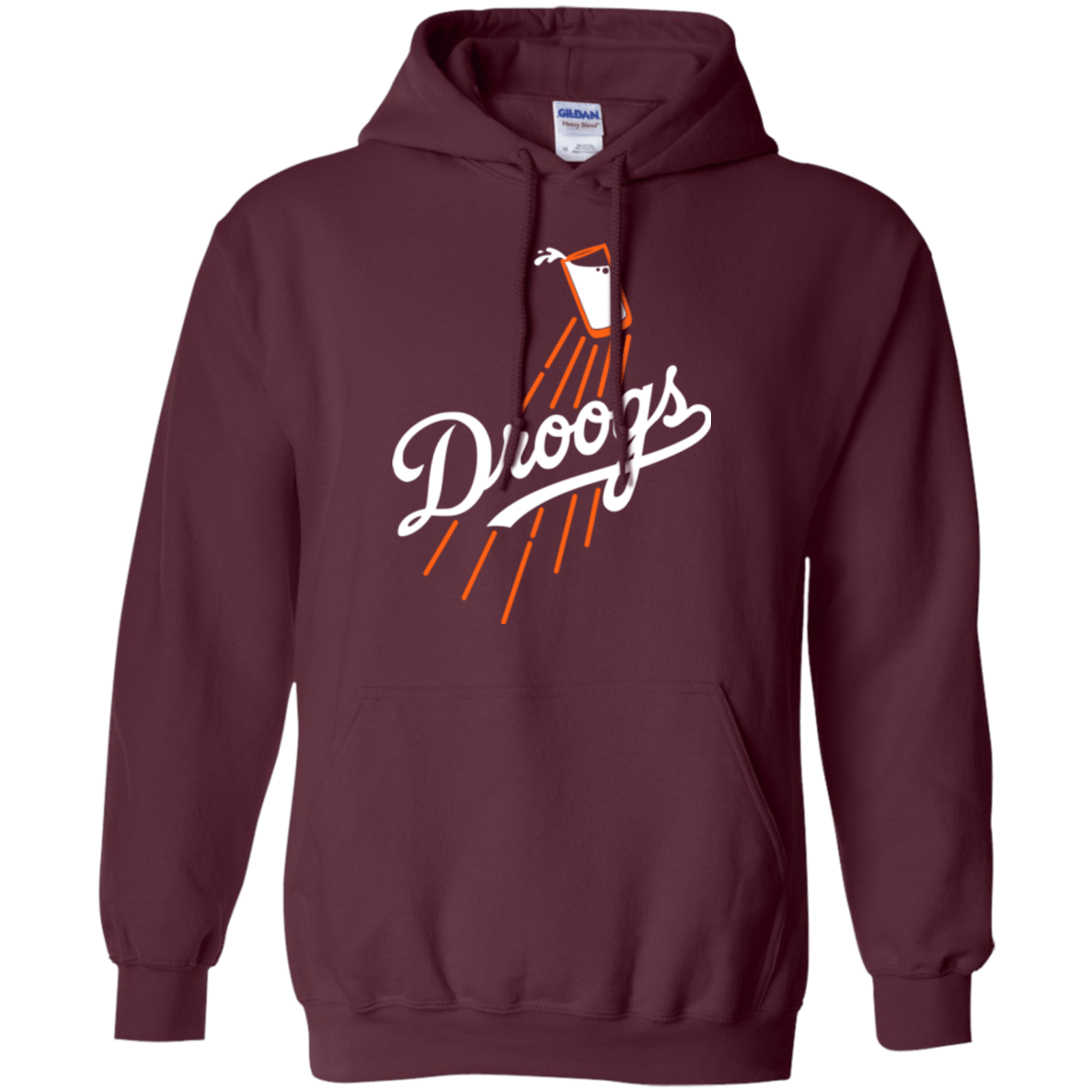 Sweatshirts Maroon / Small Droogs Pullover Hoodie