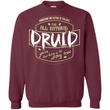 Sweatshirts Maroon / S Druid Crewneck Sweatshirt