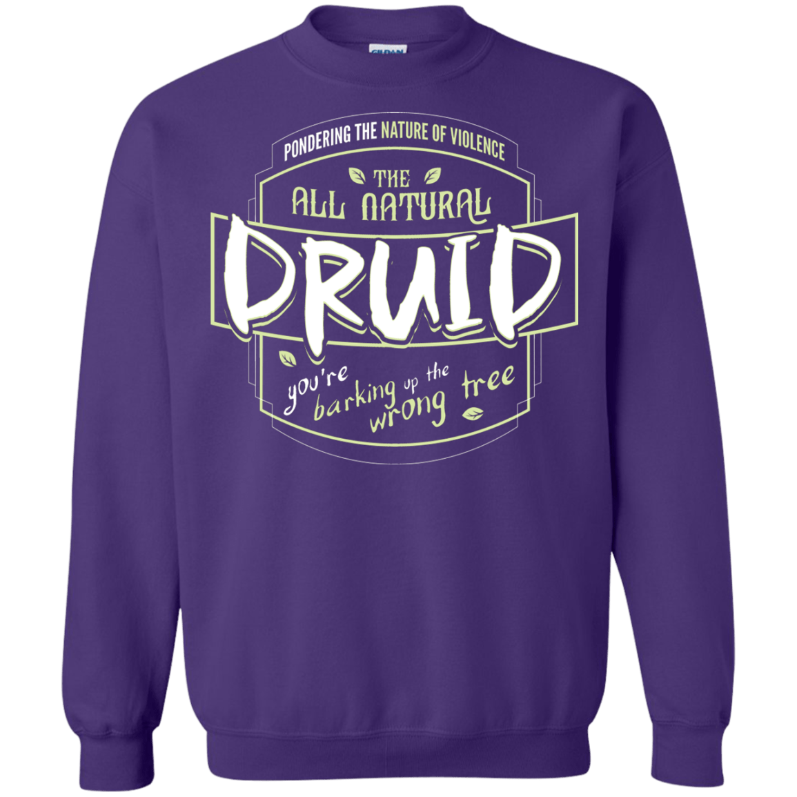 Sweatshirts Purple / S Druid Crewneck Sweatshirt
