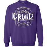 Sweatshirts Purple / S Druid Crewneck Sweatshirt