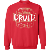 Sweatshirts Red / S Druid Crewneck Sweatshirt