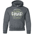 Sweatshirts Dark Heather / YS Druid Youth Hoodie