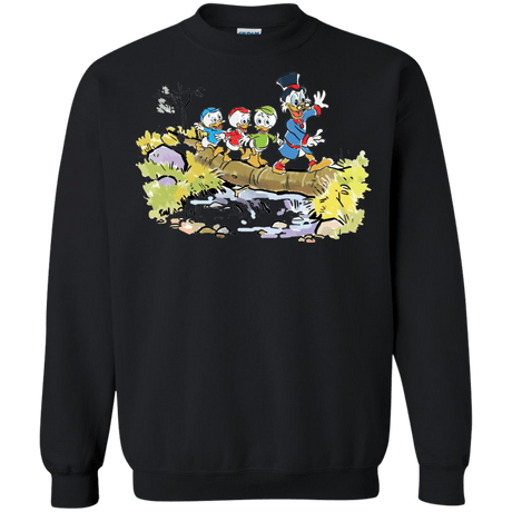 Sweatshirts Black / S Duck Tails Crewneck Sweatshirt