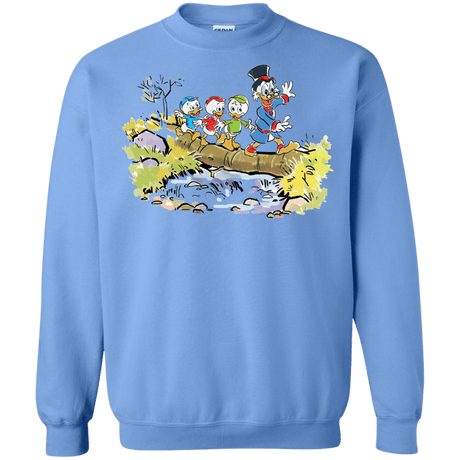 Sweatshirts Carolina Blue / S Duck Tails Crewneck Sweatshirt