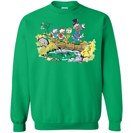 Sweatshirts Irish Green / S Duck Tails Crewneck Sweatshirt