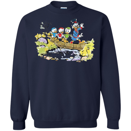 Sweatshirts Navy / S Duck Tails Crewneck Sweatshirt