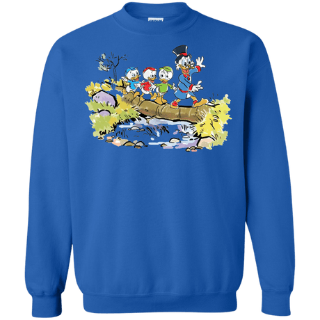Sweatshirts Royal / S Duck Tails Crewneck Sweatshirt