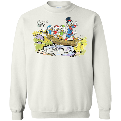 Sweatshirts White / S Duck Tails Crewneck Sweatshirt
