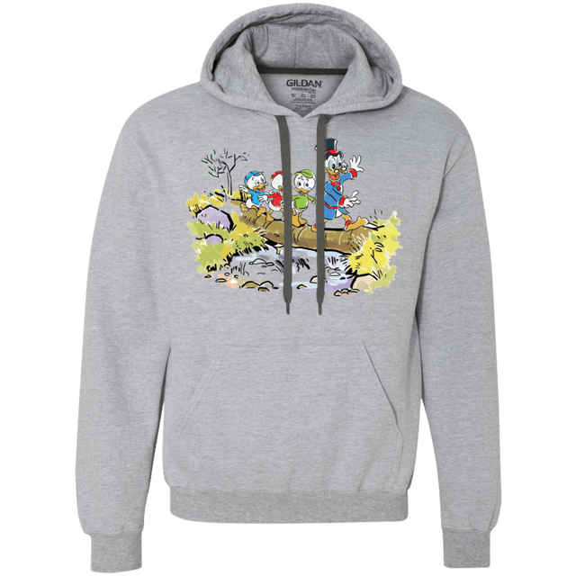 Sweatshirts Sport Grey / S Duck Tails Premium Fleece Hoodie