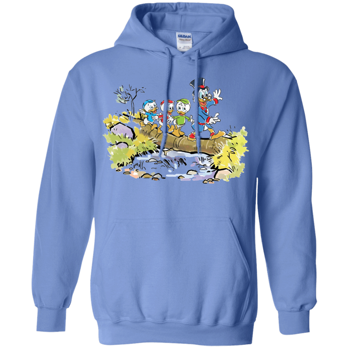 Sweatshirts Carolina Blue / S Duck Tails Pullover Hoodie