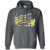 Sweatshirts Dark Heather / S Duck Tails Pullover Hoodie