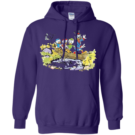 Sweatshirts Purple / S Duck Tails Pullover Hoodie