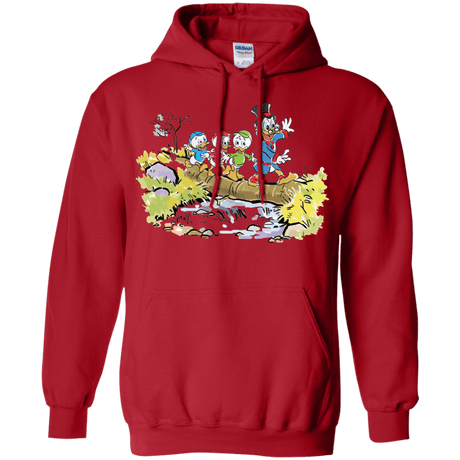 Sweatshirts Red / S Duck Tails Pullover Hoodie