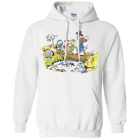 Sweatshirts White / S Duck Tails Pullover Hoodie