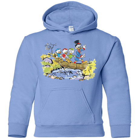 Sweatshirts Carolina Blue / YS Duck Tails Youth Hoodie