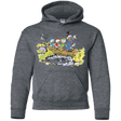 Sweatshirts Dark Heather / YS Duck Tails Youth Hoodie