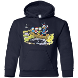 Sweatshirts Navy / YS Duck Tails Youth Hoodie