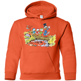 Sweatshirts Orange / YS Duck Tails Youth Hoodie