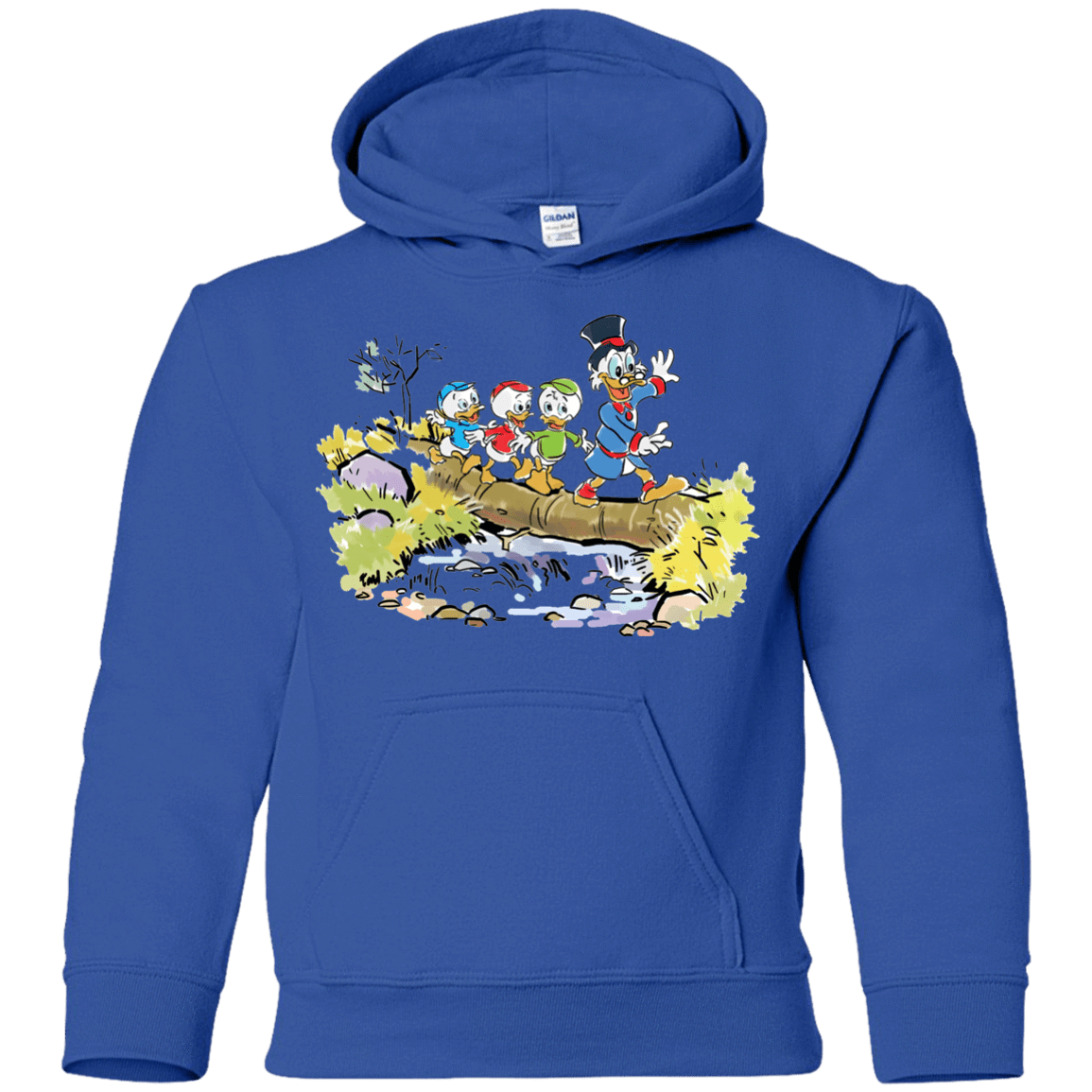 Sweatshirts Royal / YS Duck Tails Youth Hoodie