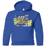 Sweatshirts Royal / YS Duck Tails Youth Hoodie
