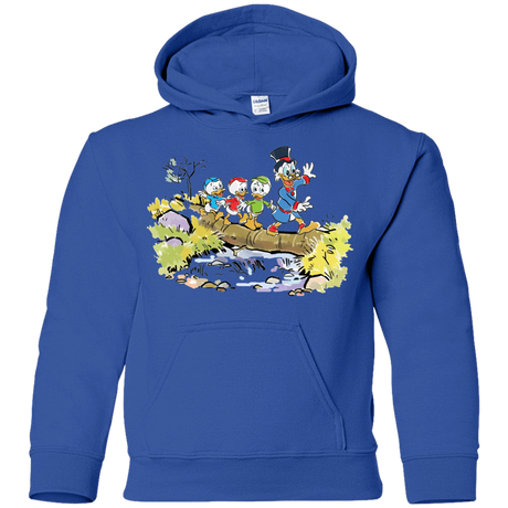 Sweatshirts Royal / YS Duck Tails Youth Hoodie