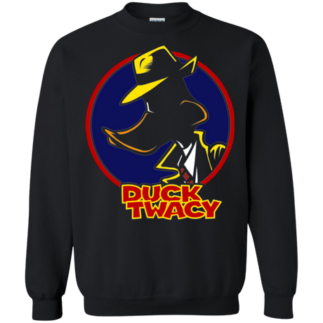 Sweatshirts Black / S Duck Twacy Crewneck Sweatshirt