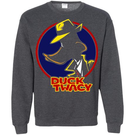Sweatshirts Dark Heather / S Duck Twacy Crewneck Sweatshirt