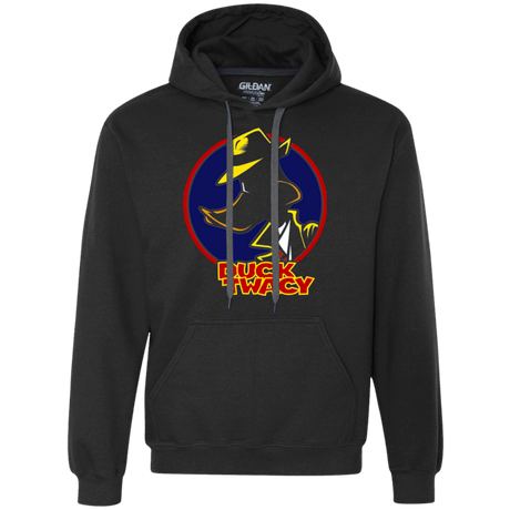 Sweatshirts Black / S Duck Twacy Premium Fleece Hoodie