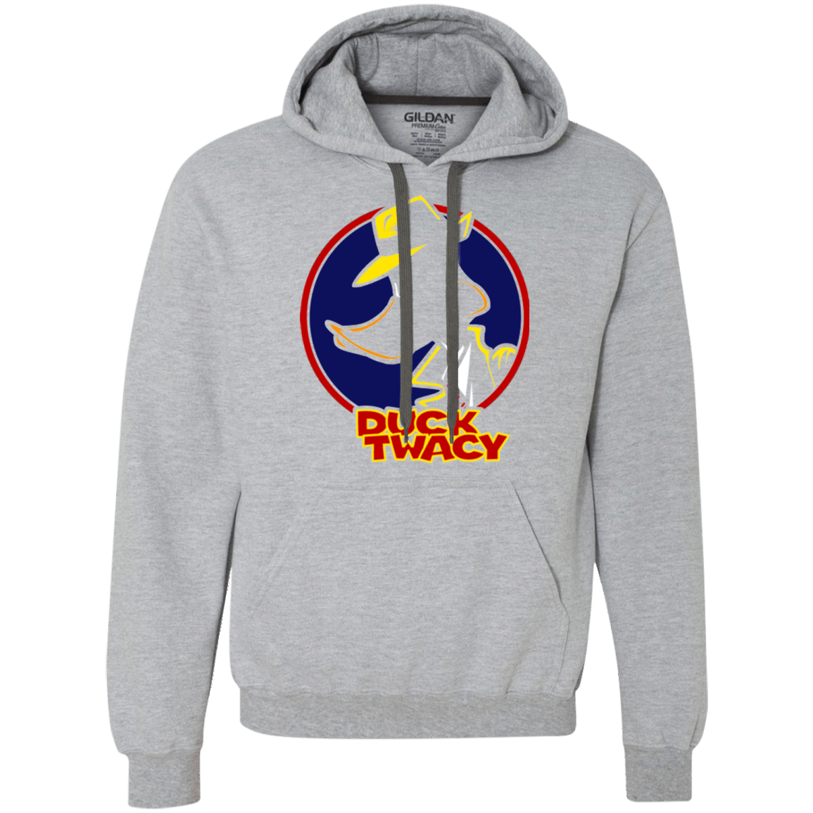 Sweatshirts Sport Grey / S Duck Twacy Premium Fleece Hoodie
