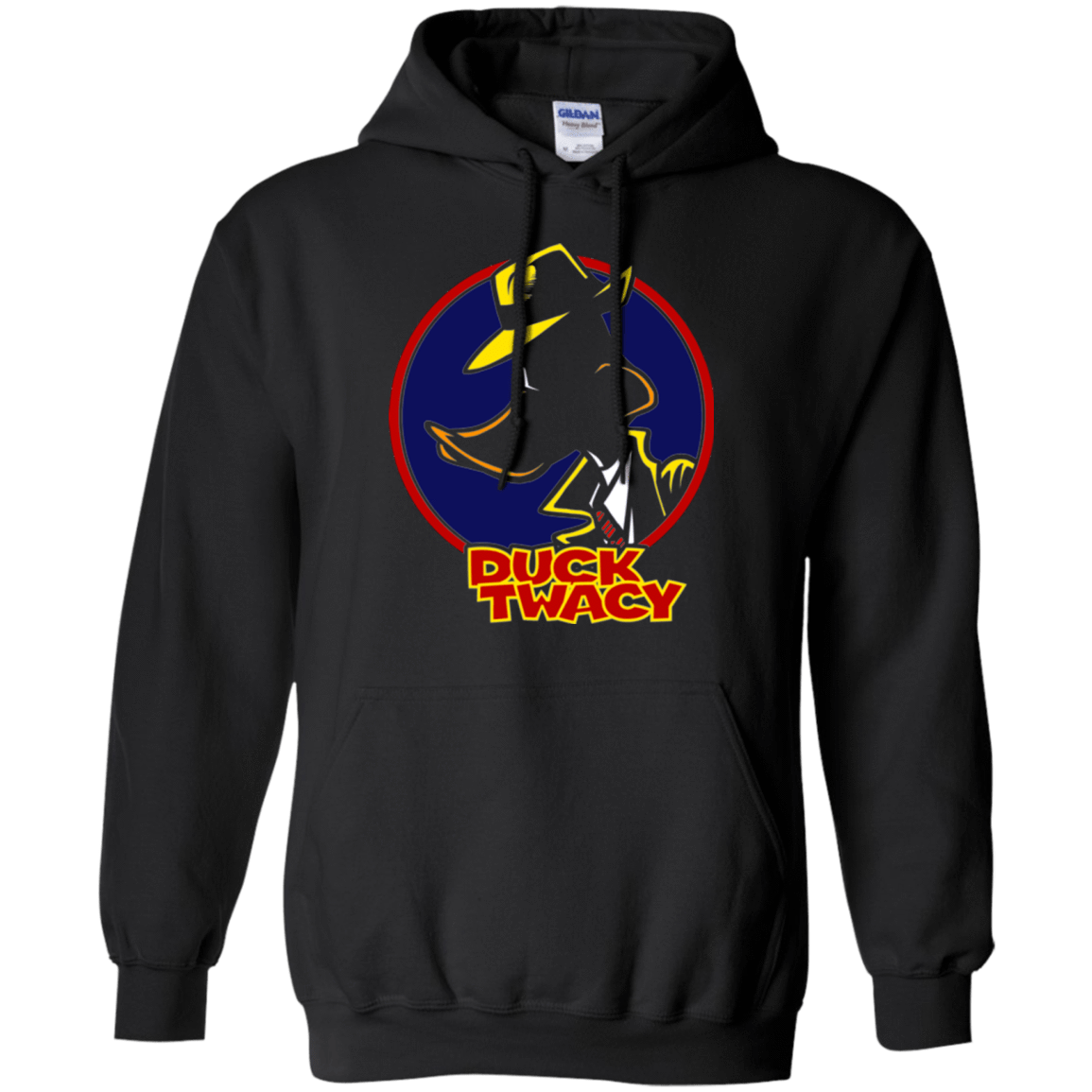 Sweatshirts Black / S Duck Twacy Pullover Hoodie