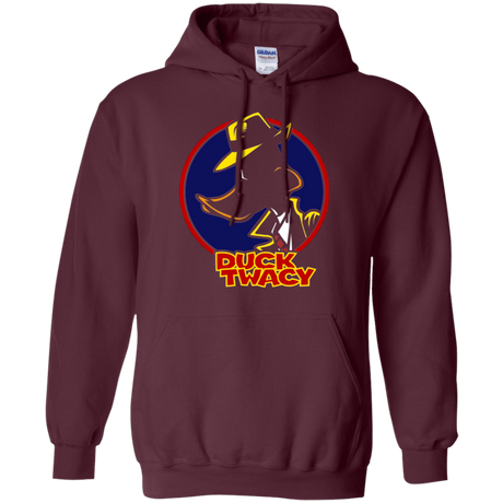 Sweatshirts Maroon / S Duck Twacy Pullover Hoodie
