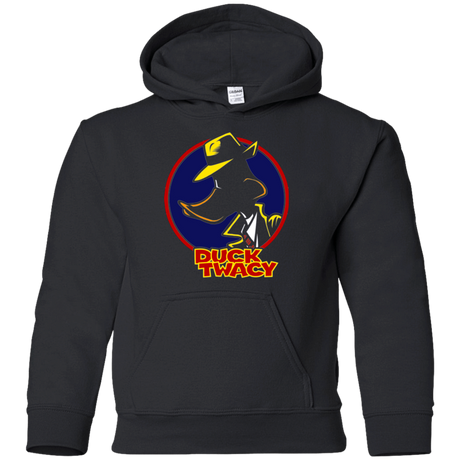 Sweatshirts Black / YS Duck Twacy Youth Hoodie