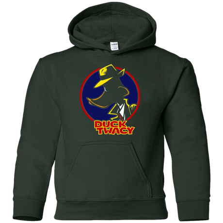 Sweatshirts Forest Green / YS Duck Twacy Youth Hoodie