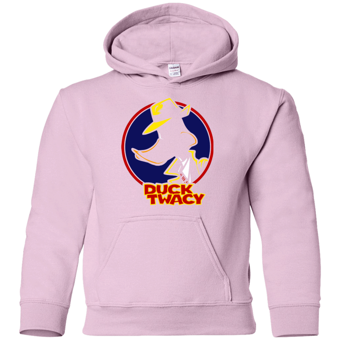 Sweatshirts Light Pink / YS Duck Twacy Youth Hoodie