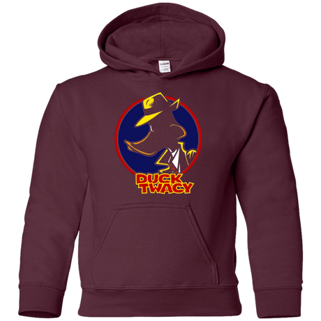 Sweatshirts Maroon / YS Duck Twacy Youth Hoodie